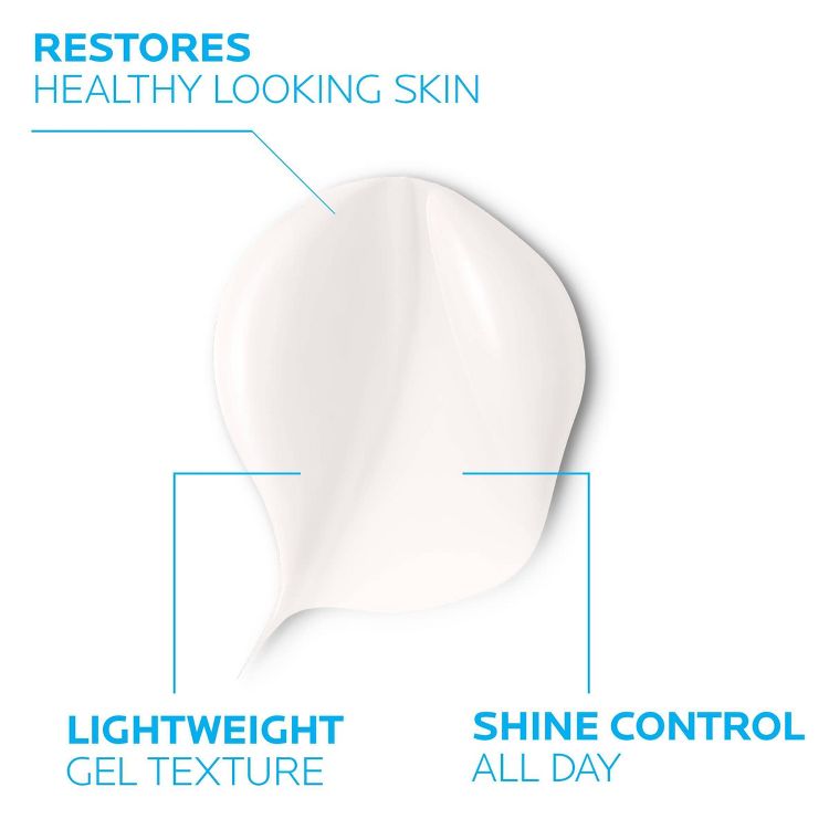 La Roche Posay, Toleriane Double Repair Matte Face Moisturizer, Daily Gel Face Moisturizer with Ceramide and Niacinamide for Oily Skin - 3.38 fl oz, 3 of 9
