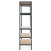 Trestles 36 x 72" 5 Adjustable Metal Shelve Garage Storage Unit, 500 lb Capacity - 2 of 4