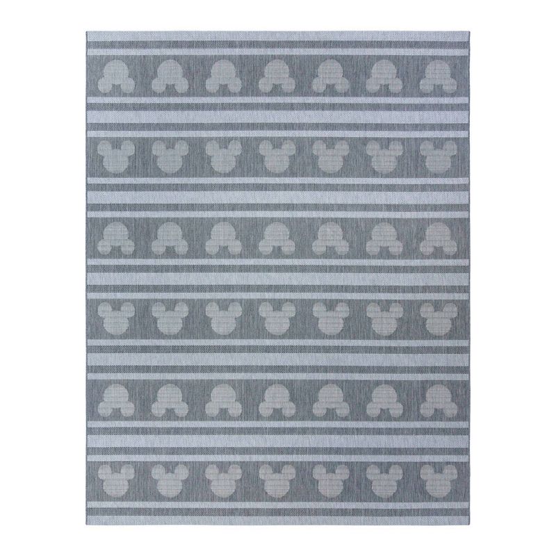 Mickey Mouse Stripes Outdoor Rug, 1 of 7