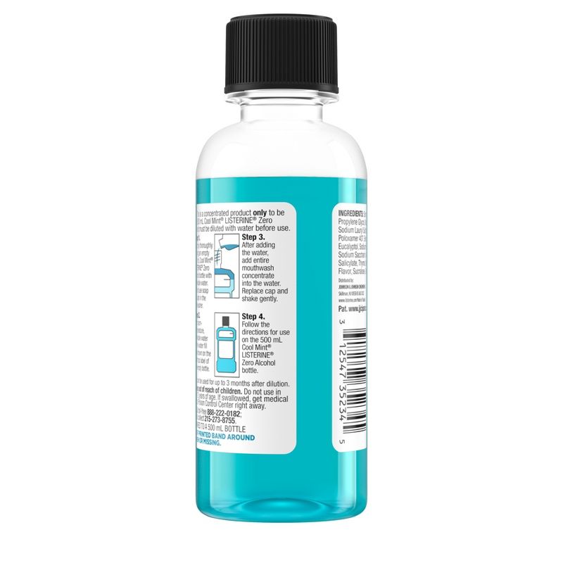 Listerine Concentrate Refill Pack Mouthwash - 3.4 fl oz/3ct, 5 of 8