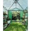 Portable Greenhouse, Outdoor Walk In Green House with Ventilated Mesh Windows and Roll-Up Zippered Doors, Reinforced Metal Frame - 3 of 4