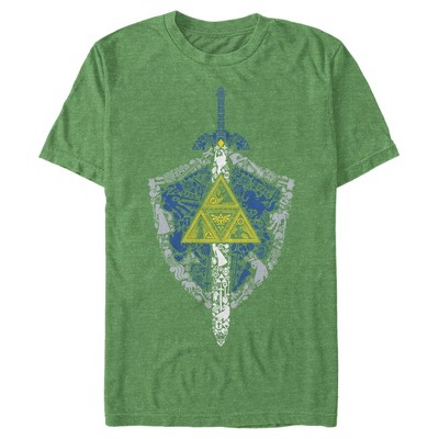 Men's Nintendo Legend of Zelda Hidden Pattern T-Shirt