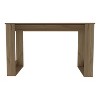PAGED Home Office Desk 47" L Modern Writing Desk with 3 Storage Drawers and 2-Tier Shelf for Office, Study - 3 of 4