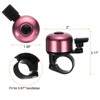 Unique Bargains Aluminum Loud Crisp Clear Sound Mini Scooter Bicycle Bells 2 Pcs - 2 of 4