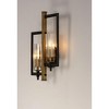 Maxim Lighting Flambeau 2 - Light Wall Light in  Black/Antique Brass - 2 of 4