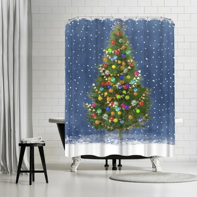 Making Merry by PI Creative Holiday Collection Shower Curtain - Americanflat