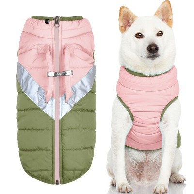 Gooby Mountaineer Dog Jacket Peach, Small