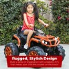 Best Choice Products 12V Kids Ride-On ATV Quad w/ Bluetooth, 3.7mph Max, Treaded Tires, LED Lights, Radio - 2 of 4