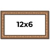 PosterPalooza | Panoramic Slim Profile Gold Picture Frame - UV Acrylic, Foam Board Backing, Hanging Hardware - 2 of 4
