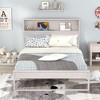Platform Bed with Storage Headboard, Outlets and USB Ports - ModernLuxe - 2 of 4