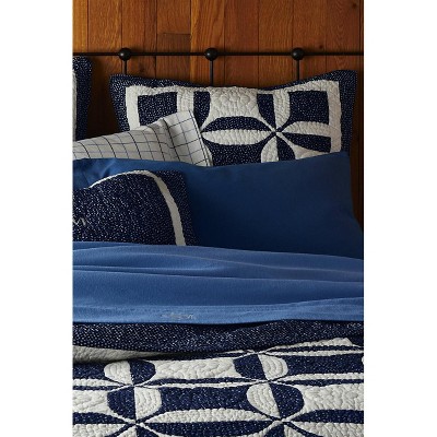 Full/Queen White Cotton Flannel Duvet Bed Cover