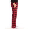 #followme Ultra Soft Fleece Men's Plaid Pajama Pants with Pockets - 2 of 3