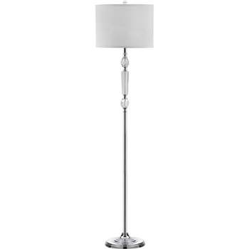 Fairmont Floor Lamp - Clear/Chrome - Safavieh