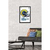 Trends International NFL Los Angeles Rams - Drip Helmet 20 Framed Wall Poster Prints - image 2 of 4