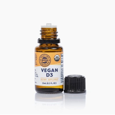 Vimergy USDA Organic Vegan Vitamin D3 Extract, 96 Servings