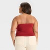 Women's Leisure Studio French Terry Tube Top - Universal Thread™ - 2 of 3