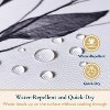 LunaLulinlk Shower Curtain with Hooks – Heavy-Duty Mold/Mildew-Resistant - 4 of 4