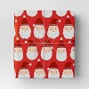 40” 125 sq ft Christmas Roll Wrap Light Skin Tone Santa - Wondershop™ - 2 of 3