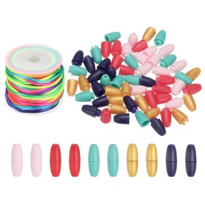 Unique Bargains DIY Craft Nylon Lanyard String Cords with Breakaway Clasps - 1 of 4