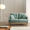 NicBex 56.7 Inch Waterproof Loveseat Sofa,2-Seat Sofa with USB Outlet for Living Room,Small Space,Office,Apartment - 2 of 4
