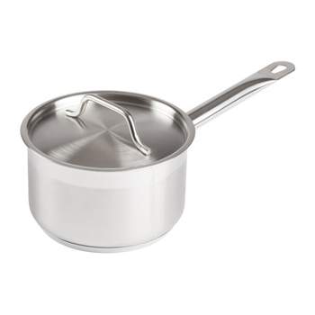 Winco Stainless Steel Sauce Pan 2 qt w/ Cover [SSSP-2]