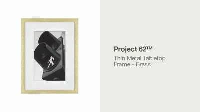 Thin Metal Tabletop Frame Brass - Project 62™ : Target