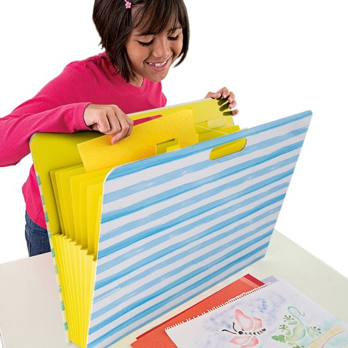 Artist Portfolio Drawing Painting Folder Bag Storage File Plastic