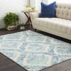 Hauteloom Oaklyn Teal Floral Diamonds Rug - 2 of 4