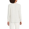 Lands' End Women's Faux Cashmere Long Sleeve Cozy Pajama Top - 2 of 4