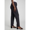 Jessica London Stretch Knit Crepe Straight Leg Pants - 4 of 4
