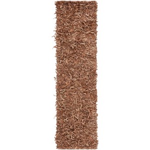 Leather Shag LSG511 Handwoven Rugs - Safavieh - 1 of 4