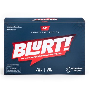 Educational Insights Blurt! Board Game for 3-12 Players, Family Game Night, Ages 7+ - 1 of 4