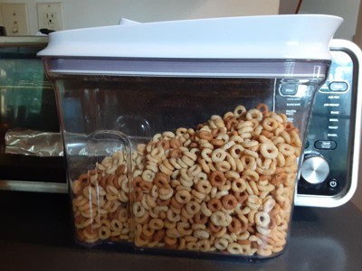 OXO Good Grips Airtight POP Small Cereal Dispenser (2.5 Qt),2.5qt,2.5 Qt -  Granola