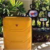 DUKAP Zonix Large Checked Lightweight Hardside Spinner 30" Suitcase - Mustard - 3 of 4