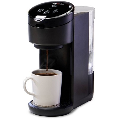 Instant Solo Single-Serve Coffee Maker, Ground Coffee and Pod Coffee Maker, Includes Reusable Coffee Pod - Charcoal