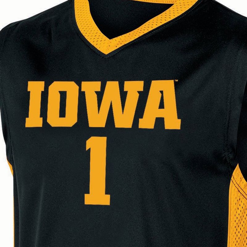 NCAA Iowa Hawkeyes Boys&#39; Basketball Jersey, 3 of 4
