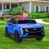 White 24V Licensed 2 Seater Ride On Car Remote Control LED Lights Music Shock Absorbers White For Kids 3 to 8 - 2 of 4