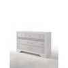 Acme Furniture 63" Naima Dresser White: Wood Frame, Metal Glides, 9-Drawer Storage, No Assembly Required - 3 of 4