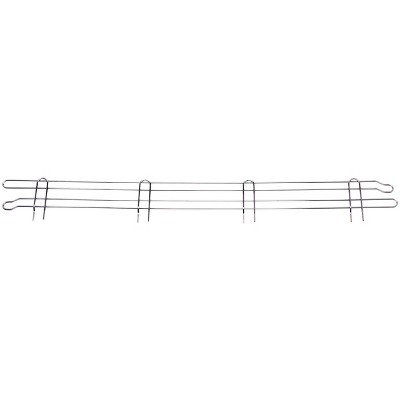 Quantum Storage Systems Side Ledge, 21"D X 4"H, Chrome Plated Finish