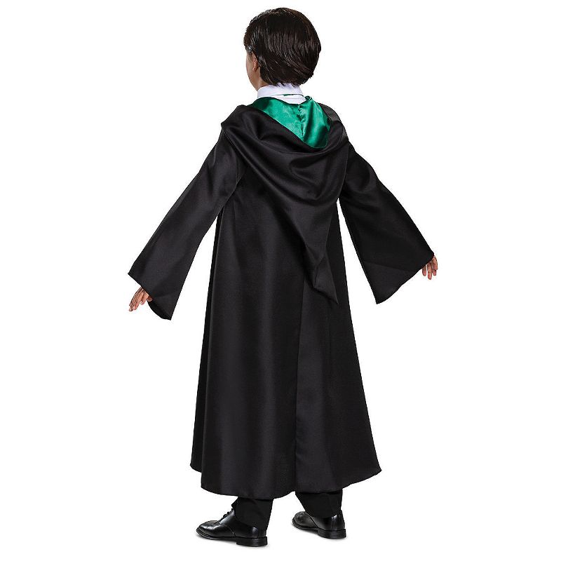 Disguise Kids' Deluxe Harry Potter Slytherin Robe Costume, 3 of 4