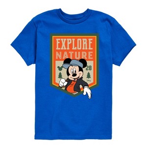 Boys' - Disney - Explore Nature Short Sleeve Graphic T-Shirt - 1 of 4