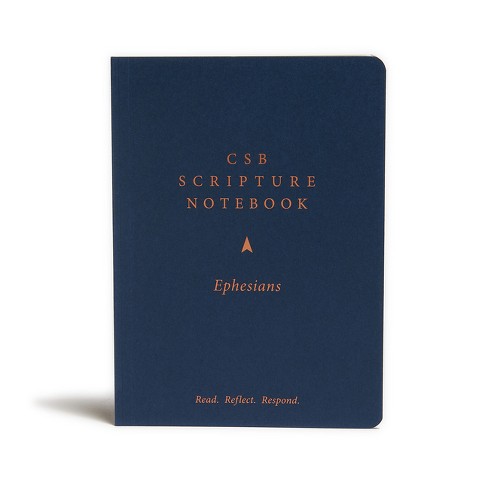 CSB Scripture Notebook, Ephesians - by  Csb Bibles by Holman (Paperback) - image 1 of 1