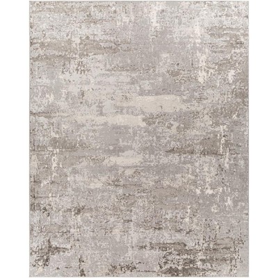 Mark & Day Jasmine 7'10"x10' Rectangle Woven Indoor Area Rugs Charcoal: Stain-Resistant, Modern, Pet Friendly, Dining Room