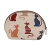 Signare USA Cheeky Cat Cosmetic Make Up Bag - 4 of 4