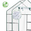Karl Home | 56 in. W x 29 in. D x 77 in. H PE-Covered Portable Greenhouse - 2 of 4