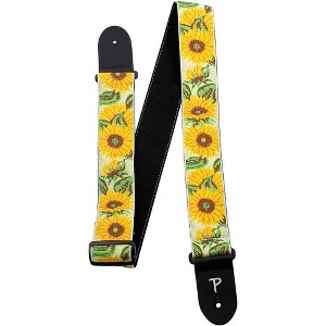 Perri's Jacquard Sunflower Garden Guitar Strap 2 in. - 1 of 3