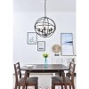 Elegant Lighting Octavia 5 light dark brown Pendant - 2 of 4