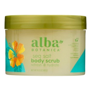 Alba Botanica Sea Salt Body Scrub - 14.5 oz - 1 of 4