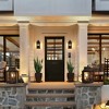 DAKAFUL 2-PACK Vintage Outdoor Wall Light Fixture,22in Glass Lantern,Weather Resistant Fixture for Front Door, Yard(Matte Black) - 3 of 4