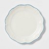 9" 4pk Melamine Salad Plates White - Threshold™ designed with Studio McGee - image 3 of 3